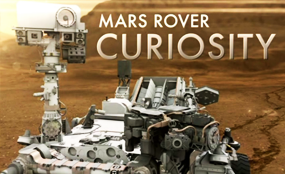 Mars Curiosity Spaceship